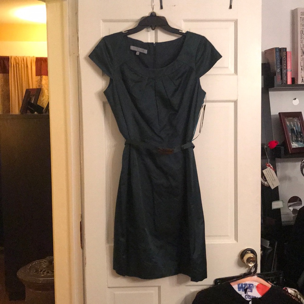 Forest green dress